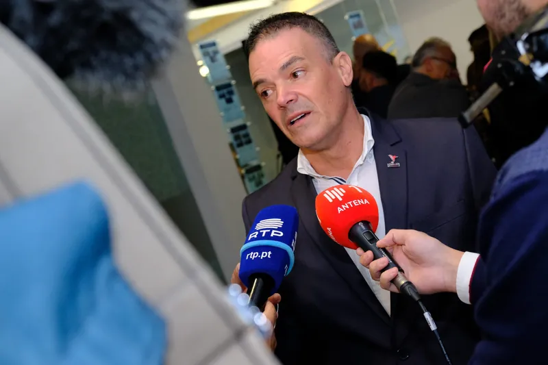 Opening of the Predimed Madeira One shop in Caniço, January 2023: Luís Rodrigues, CEO of Predimed Madeira One, interviewed by RTP Madeira and Antena 1