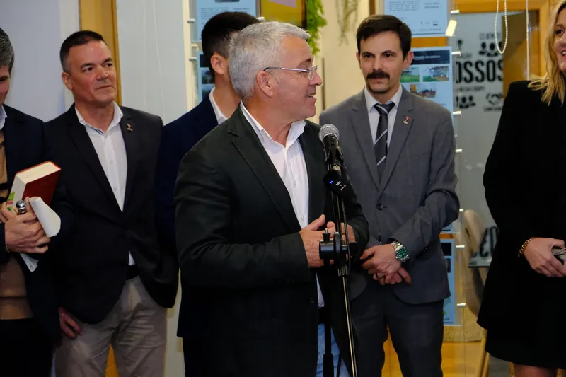 Opening of the Predimed Madeira One shop in Caniço, January 2023: An address during the ceremony