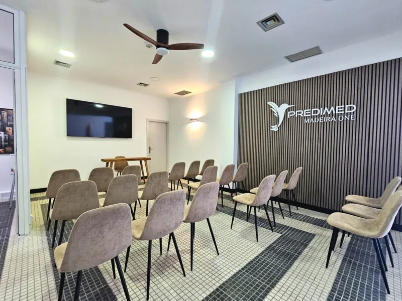 A sala de formação da Predimed Madeira One