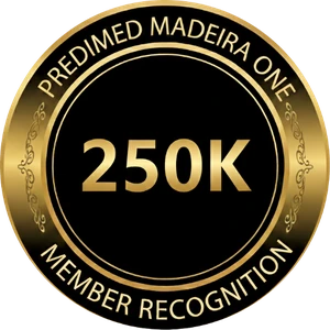 Selo 250K — Member Recognition da Predimed Madeira One